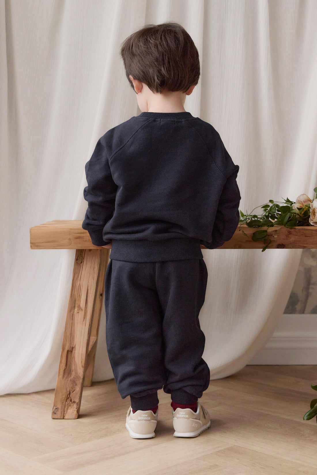 Organic Cotton Nash Track Pant - Maritime Childrens Pants from Jamie Kay NZ