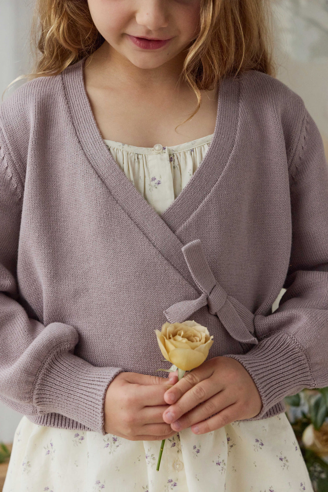 Organic Cotton Cosette Dress - Jade Floral Childrens Dress from Jamie Kay NZ