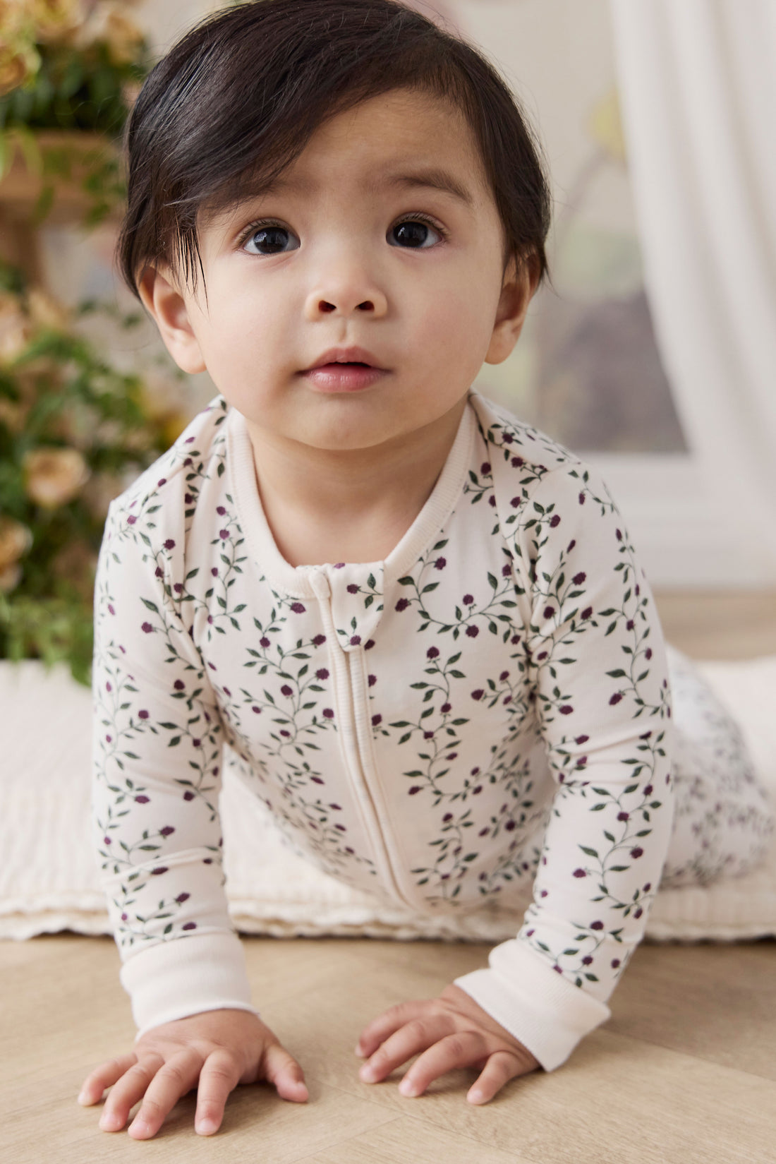 Organic Cotton Jude Onepiece - Mulberries Childrens Onepiece from Jamie Kay NZ