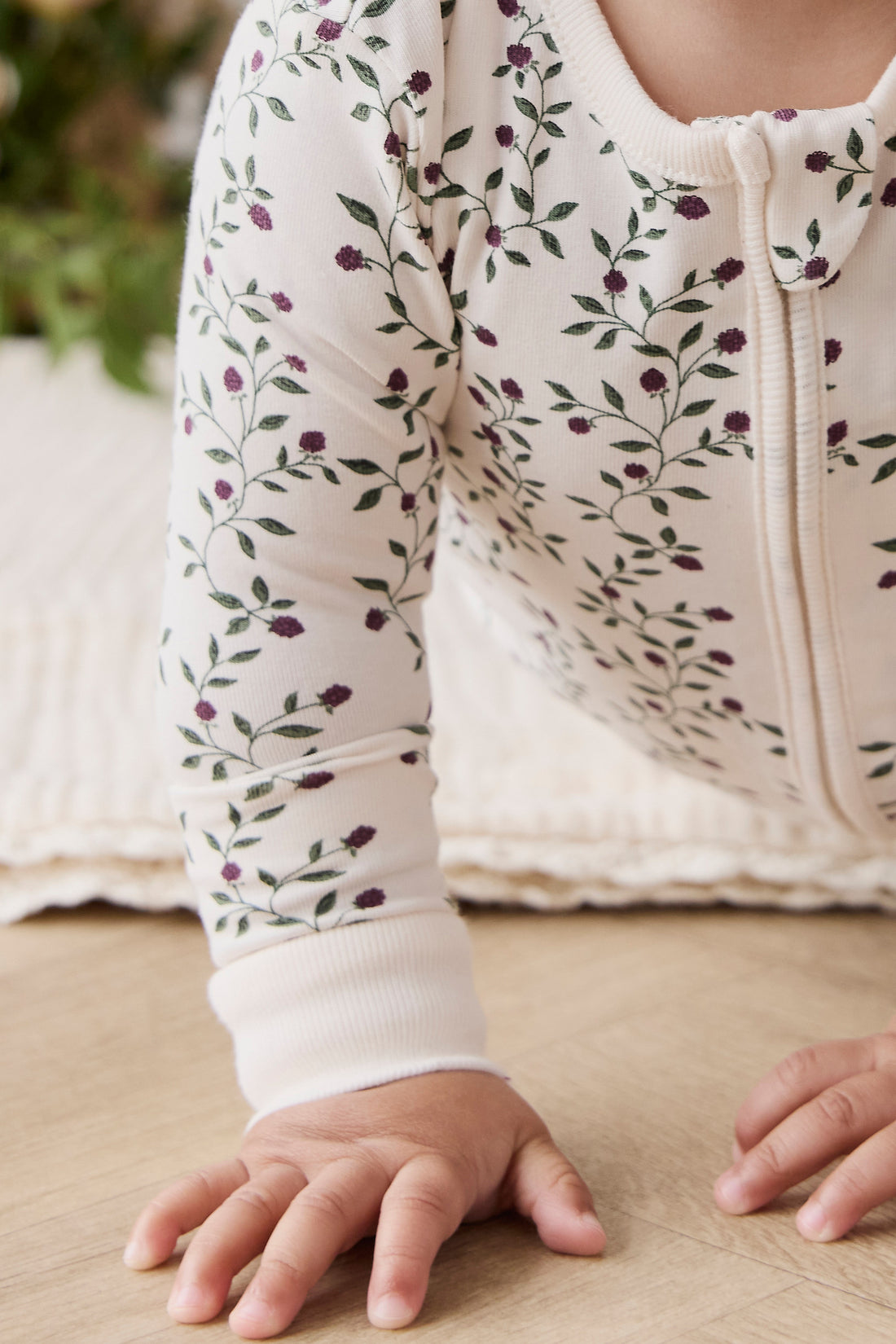 Organic Cotton Jude Onepiece - Mulberries Childrens Onepiece from Jamie Kay NZ