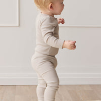 Organic Cotton Modal Long Sleeve Bodysuit - Milford Childrens Bodysuit from Jamie Kay NZ