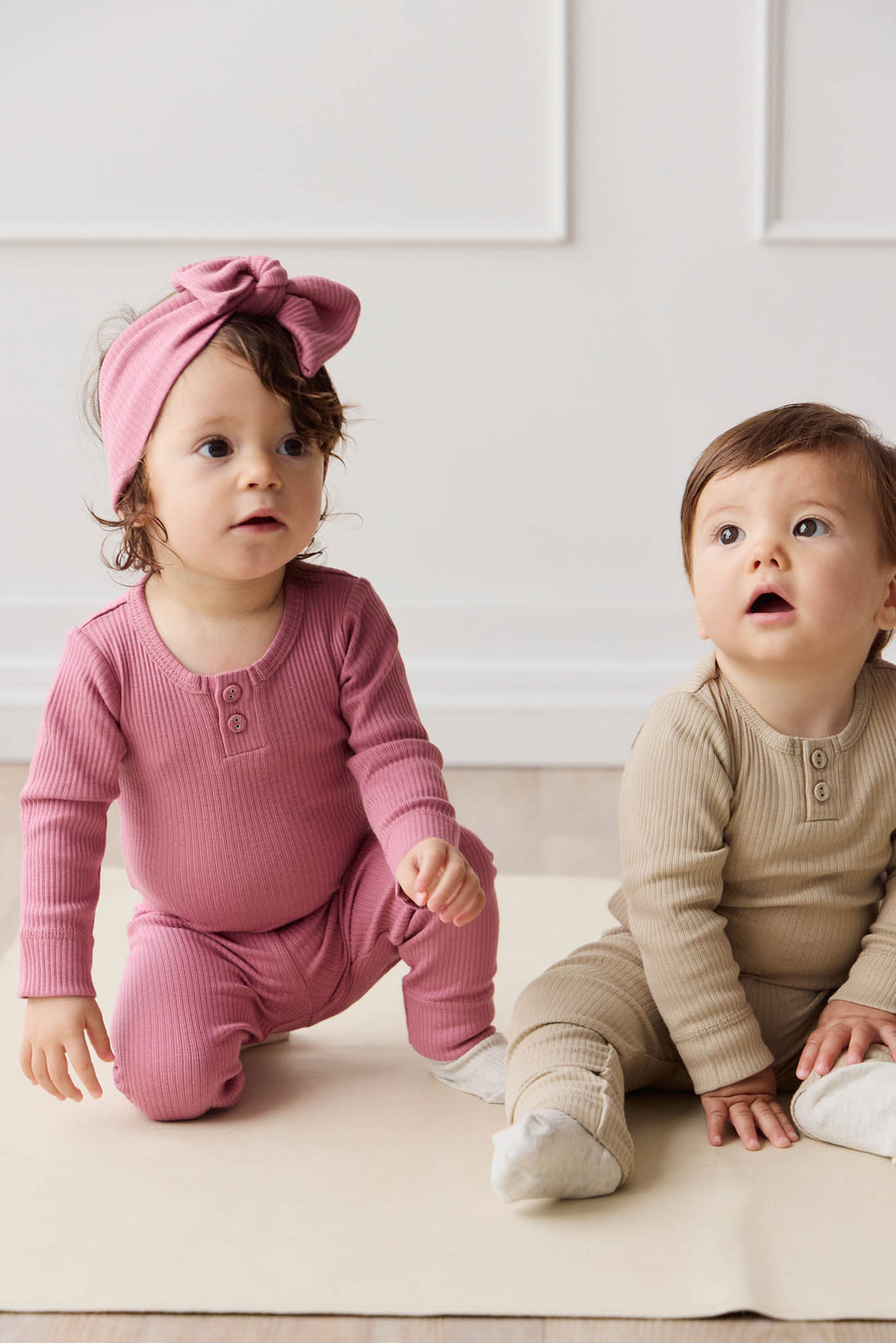 Organic Cotton Modal Lilian Headband - Rosette Childrens Headband from Jamie Kay NZ