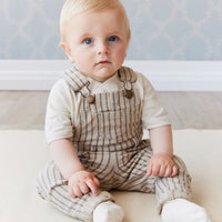 Arlo Overall - Cashew/Moonstone Childrens Overall from Jamie Kay NZ