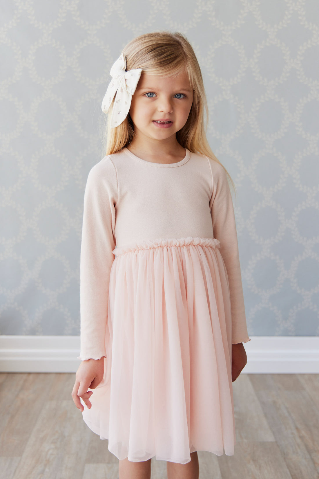 Anna Tulle Dress - Boto Pink Childrens Dress from Jamie Kay NZ