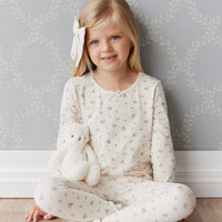 Organic Cotton Long Sleeve Top - Irina Tofu Childrens Top from Jamie Kay NZ