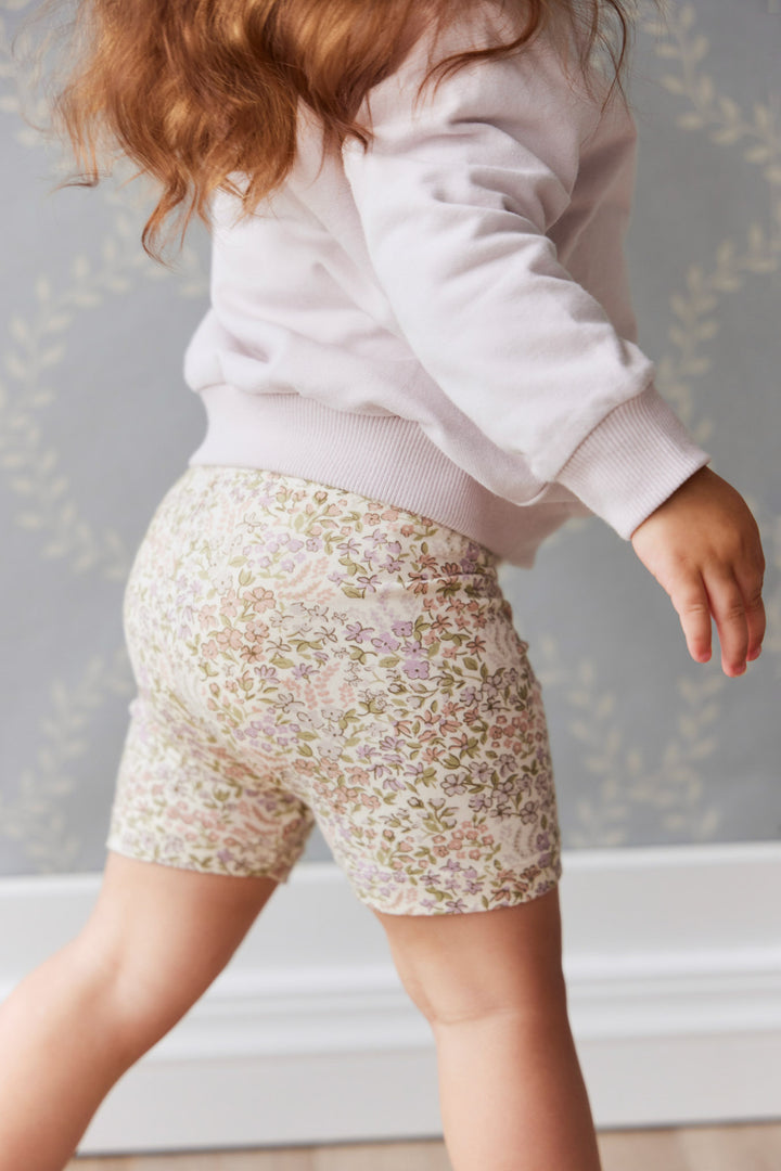 Organic Cotton Everyday Bike Short - April Eggnog Childrens Short from Jamie Kay NZ