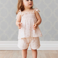 Organic Cotton Muslin Emelia Short - Irina Shell Childrens Short from Jamie Kay NZ