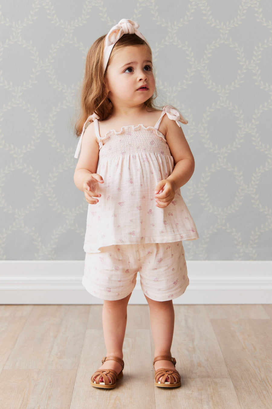 Organic Cotton Muslin Emelia Short - Irina Shell Childrens Short from Jamie Kay NZ