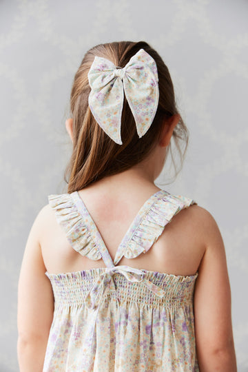 Organic Cotton Noelle Bow - Mayflower Childrens Bow from Jamie Kay NZ
