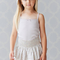 Organic Cotton Samantha Skirt - Fifi Lilac Childrens Skirt from Jamie Kay NZ