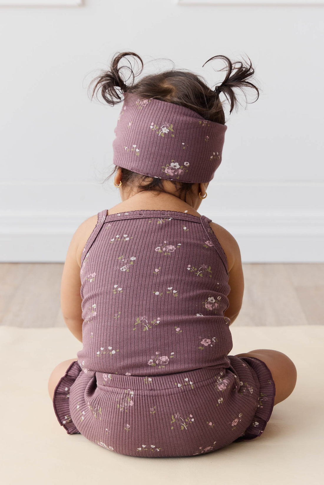 Organic Cotton Modal Headband - Petite Fleur Childrens Headband from Jamie Kay NZ