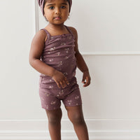 Organic Cotton Modal Everyday Bike Short - Petite Fleur Childrens Short from Jamie Kay NZ