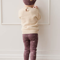 Organic Cotton Modal Everyday Legging - Petite Fleur Childrens Legging from Jamie Kay NZ