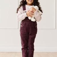 Jordie Cord Overall - Blackberry Childrens Overall from Jamie Kay NZ