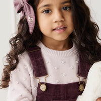 Dotty Knitted Jumper - Luna Childrens Jumper from Jamie Kay NZ