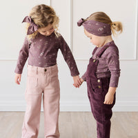 Organic Cotton Modal Long Sleeve Top - Petite Fleur Childrens Top from Jamie Kay NZ