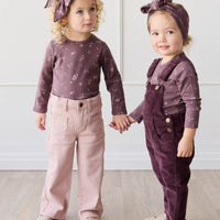 Jordie Cord Overall - Blackberry Childrens Overall from Jamie Kay NZ