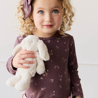 Organic Cotton Modal Bow - Petite Fleur Childrens Bow from Jamie Kay NZ