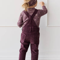 Jordie Cord Overall - Blackberry Childrens Overall from Jamie Kay NZ