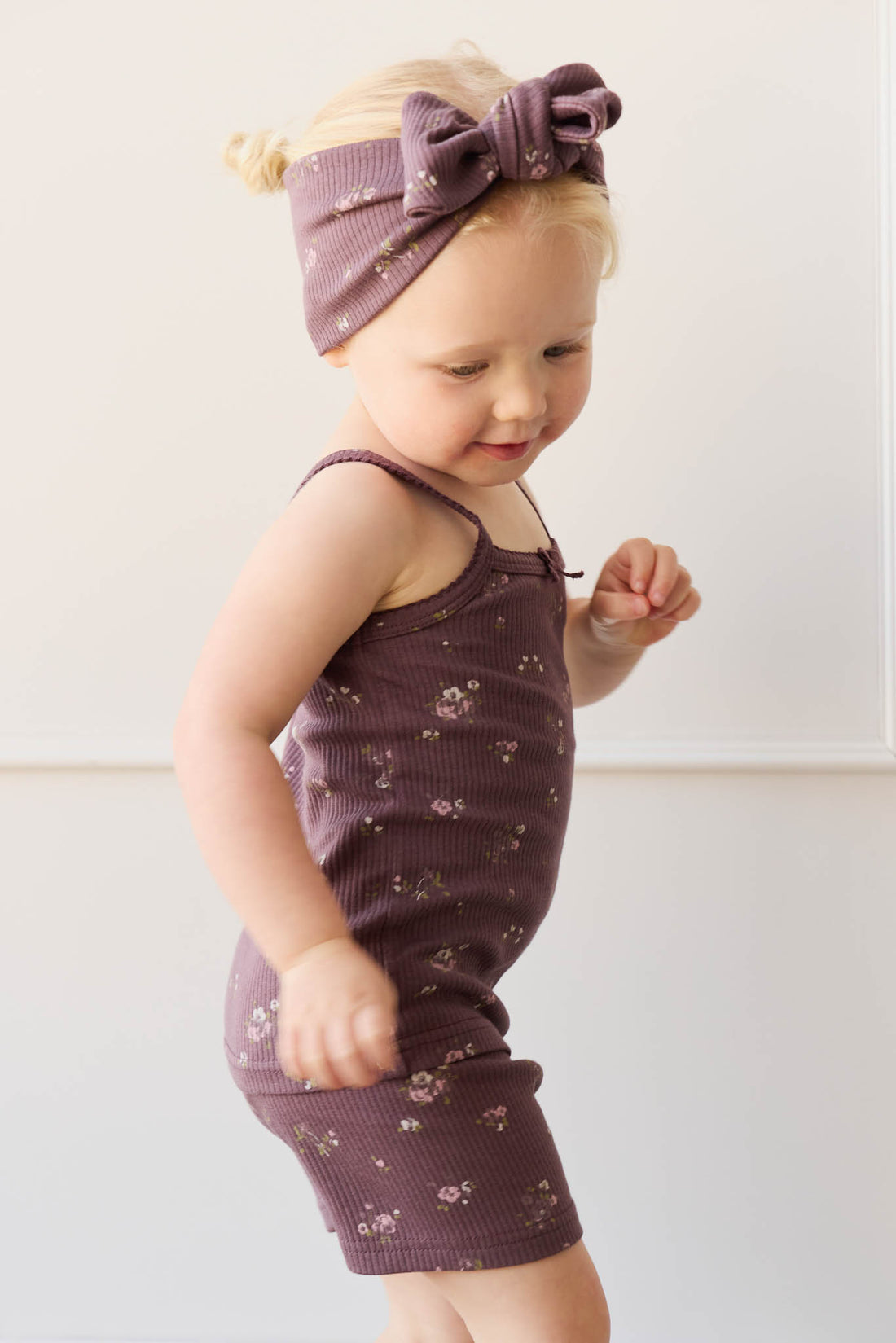 Organic Cotton Modal Headband - Petite Fleur Childrens Headband from Jamie Kay NZ