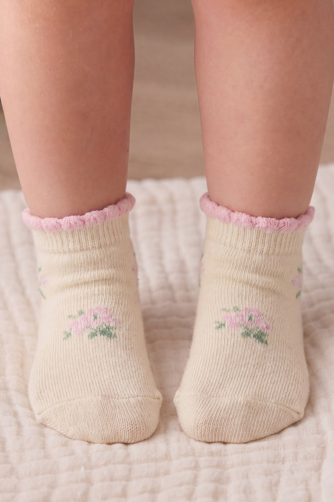 Nathalie Sock - Brittany Ballerina Childrens Sock from Jamie Kay NZ