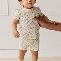 Organic Cotton Skye Short Sleeve Pyjama Set - Freddie Fox Childrens Pyjama from Jamie Kay NZ