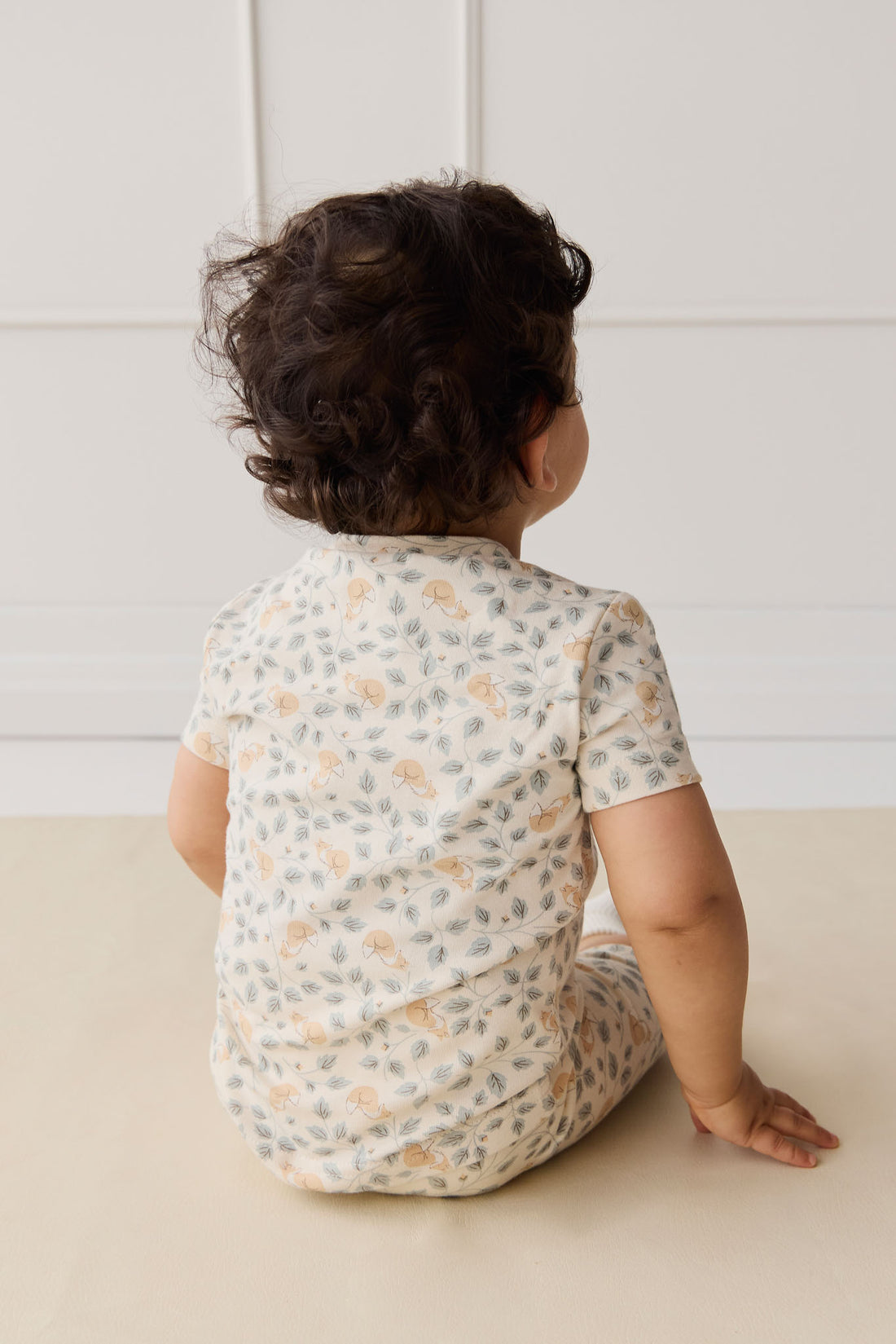 Organic Cotton Skye Short Sleeve Pyjama Set - Freddie Fox Childrens Pyjama from Jamie Kay NZ