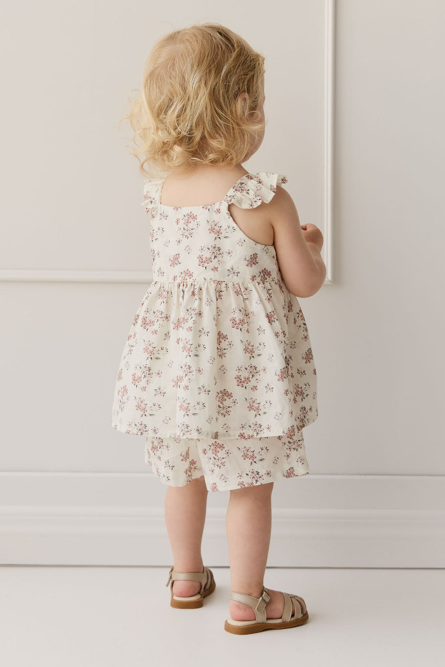 Organic Cotton Emelia Short - Selena Blush Childrens Short from Jamie Kay NZ