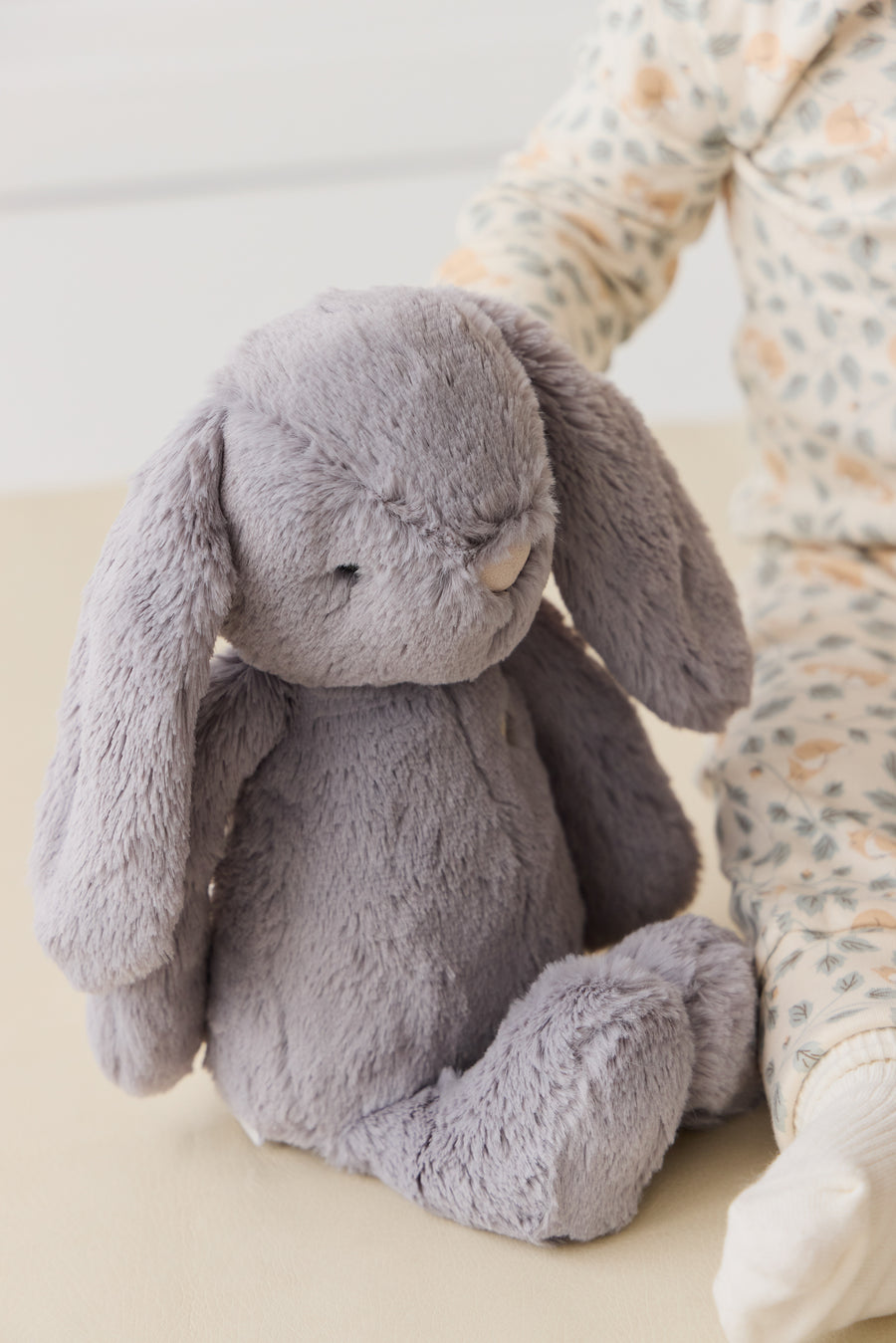 Snuggle Bunnies - Plush Penelope  - Silver Childrens Toy from Jamie Kay NZ