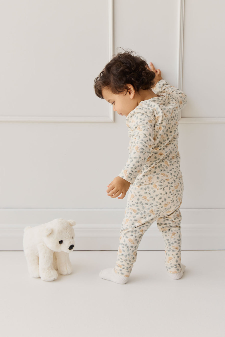 Organic Cotton Avis Long Sleeve Pyjama Set - Freddie Fox Childrens Pyjama from Jamie Kay NZ