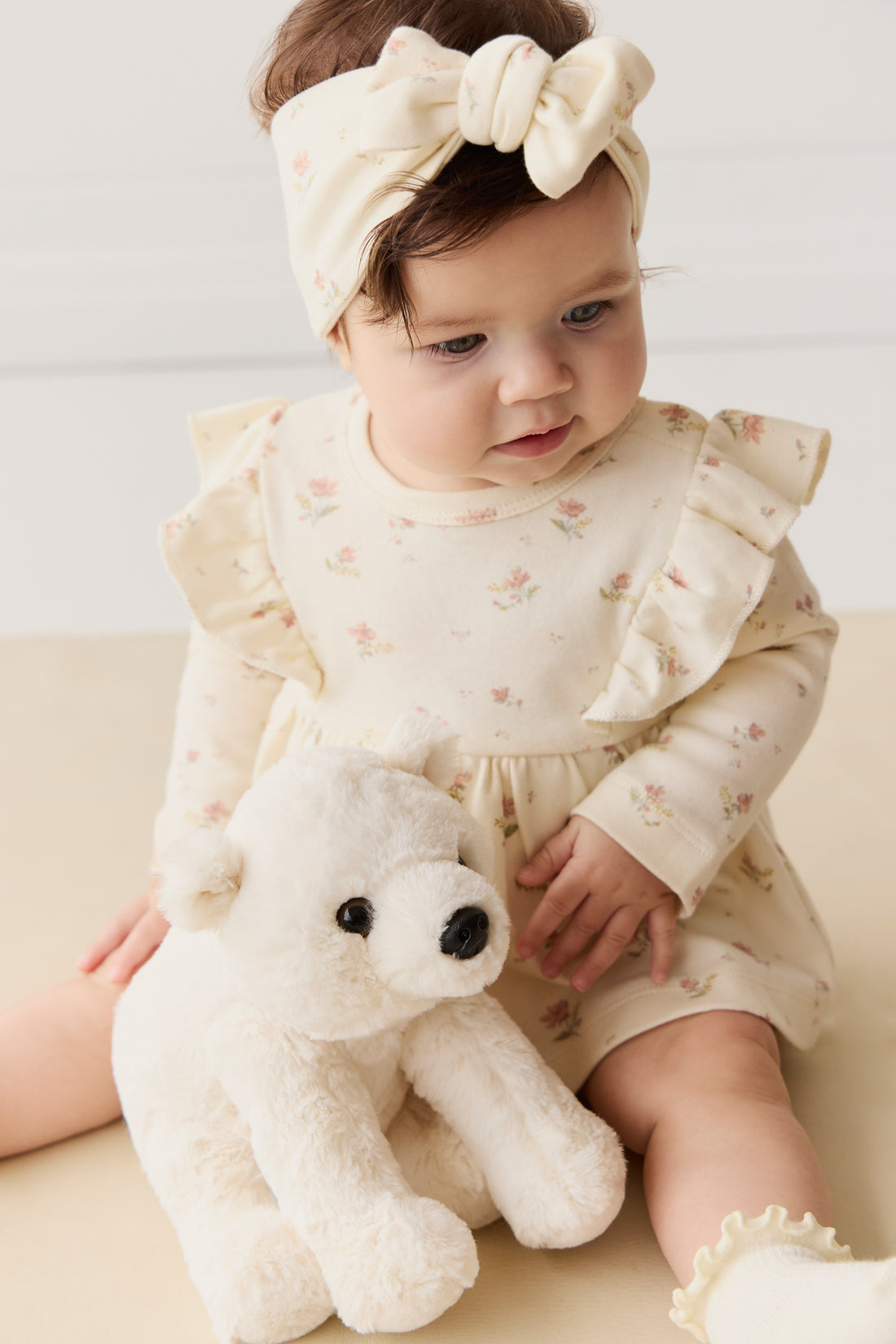 Snuggle Bunnies - Parker The Polar Bear Childrens Toy from Jamie Kay NZ