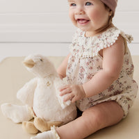 Snuggle Bunnies - Plush Rose The Duck Childrens Toy from Jamie Kay NZ