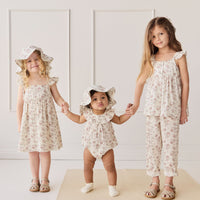 Organic Cotton Leah Top - Selena Blush Childrens Top from Jamie Kay NZ