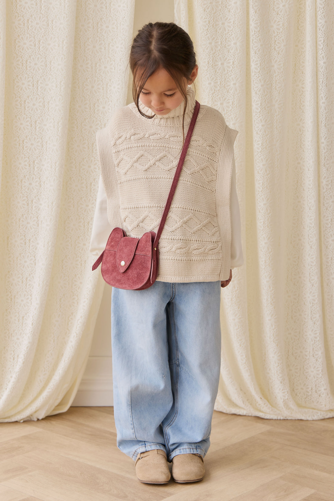 Sierra Pant - Antique Denim Childrens Pant from Jamie Kay NZ