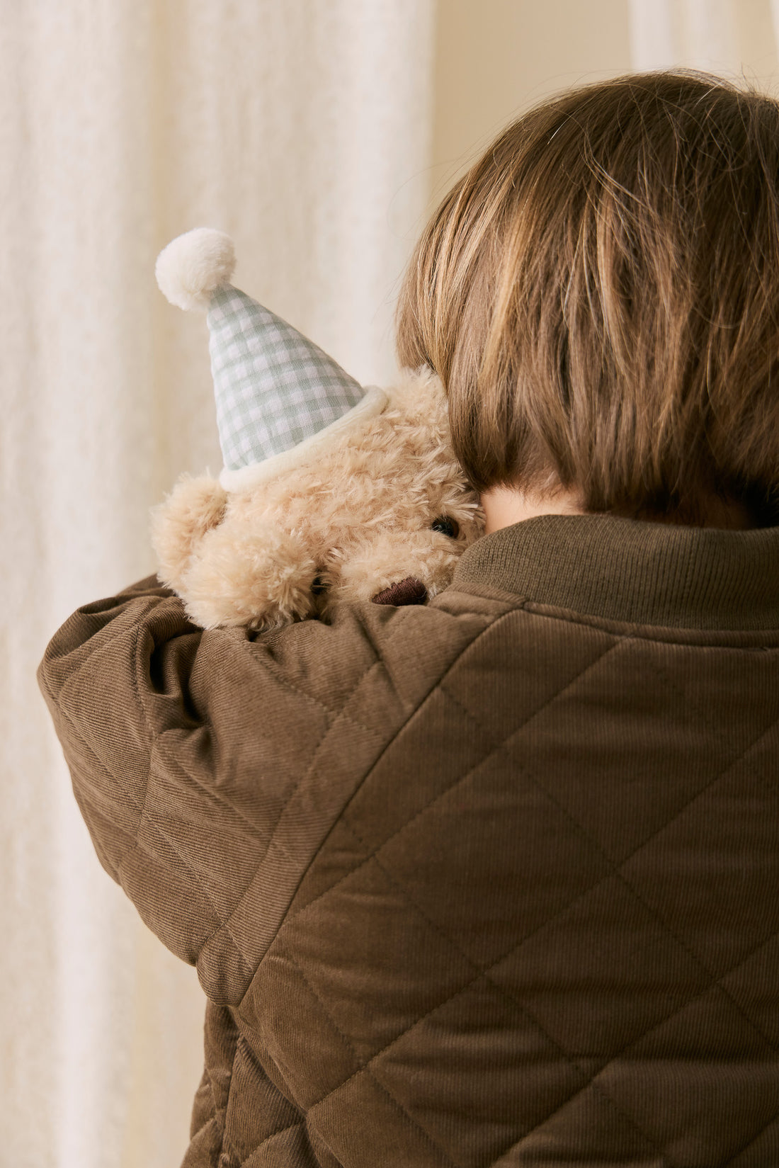 Snuggle Bunnies - Birthday Arthur - Gingham Childrens Toys from Jamie Kay NZ