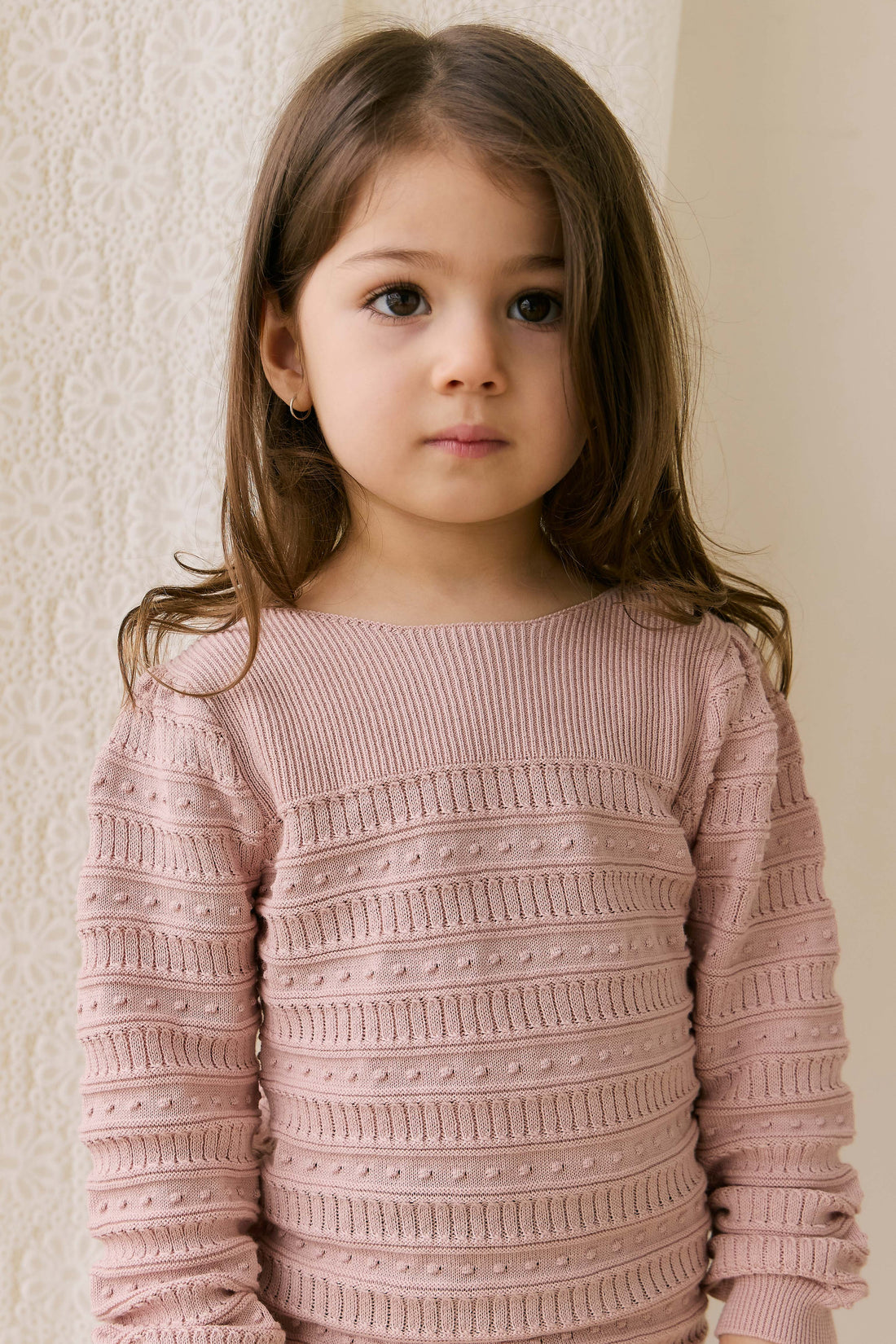 Myla Top - Shell Pink Childrens Top from Jamie Kay NZ