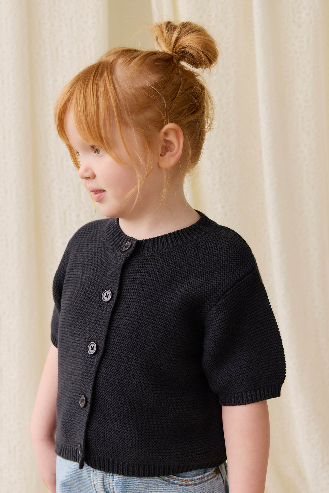 Fayette Top - Ebony Childrens Top from Jamie Kay NZ