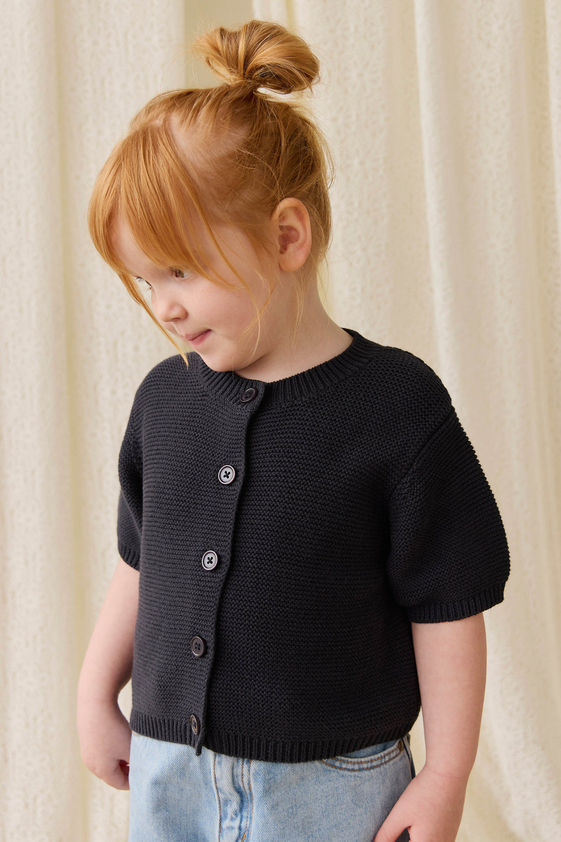 Fayette Top - Ebony Childrens Top from Jamie Kay NZ