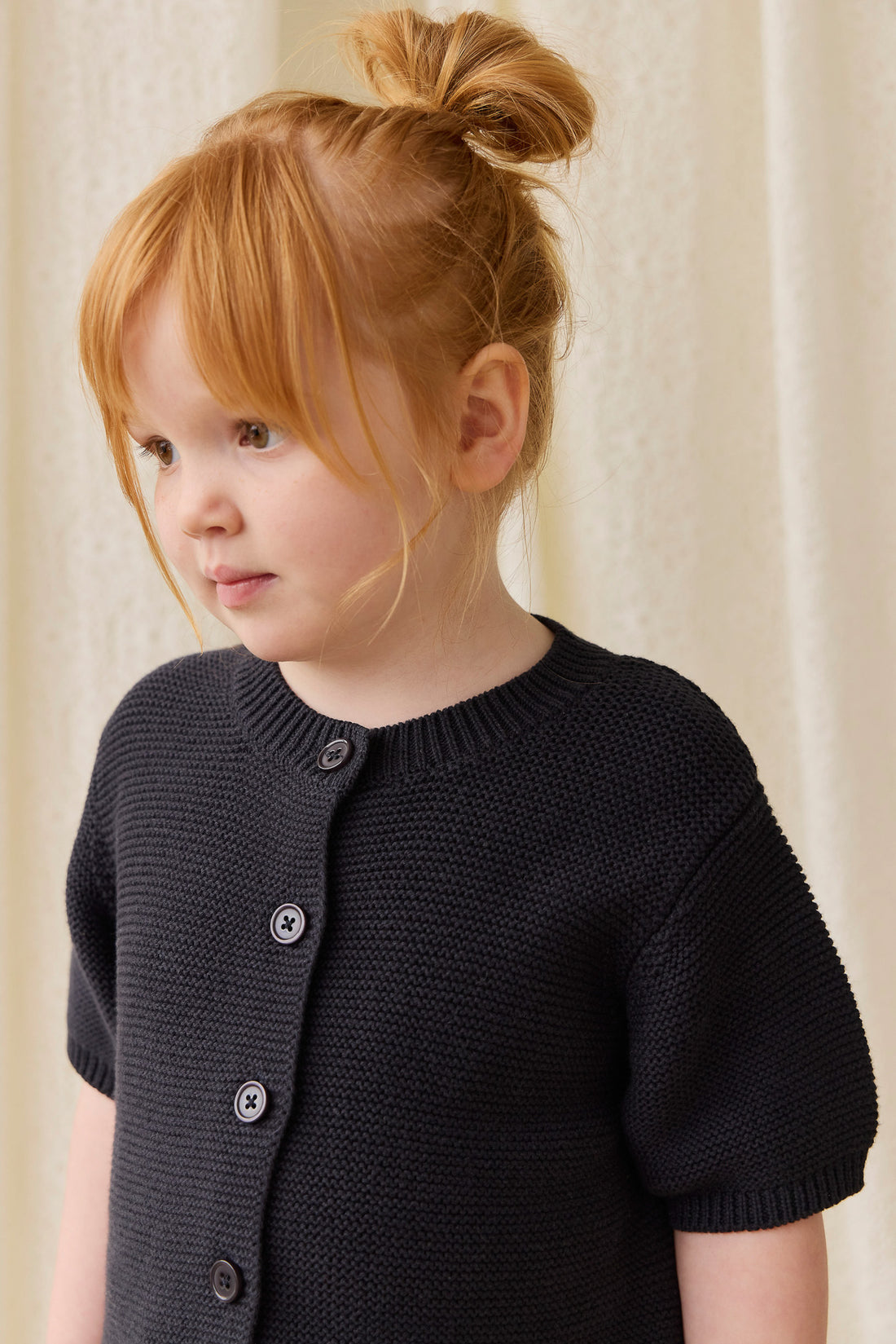 Fayette Top - Ebony Childrens Top from Jamie Kay NZ