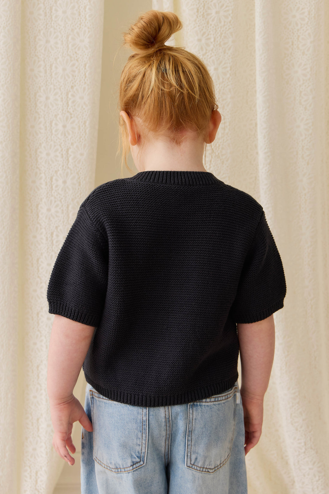 Fayette Top - Ebony Childrens Top from Jamie Kay NZ