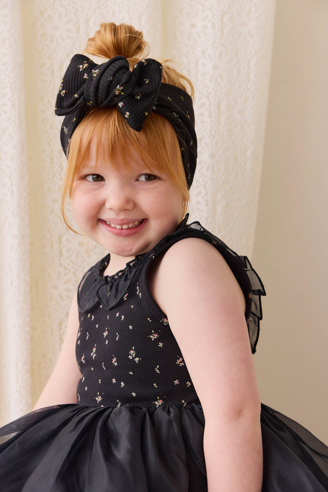 Adalyn Dress - Dina Ebony Childrens Dress from Jamie Kay NZ