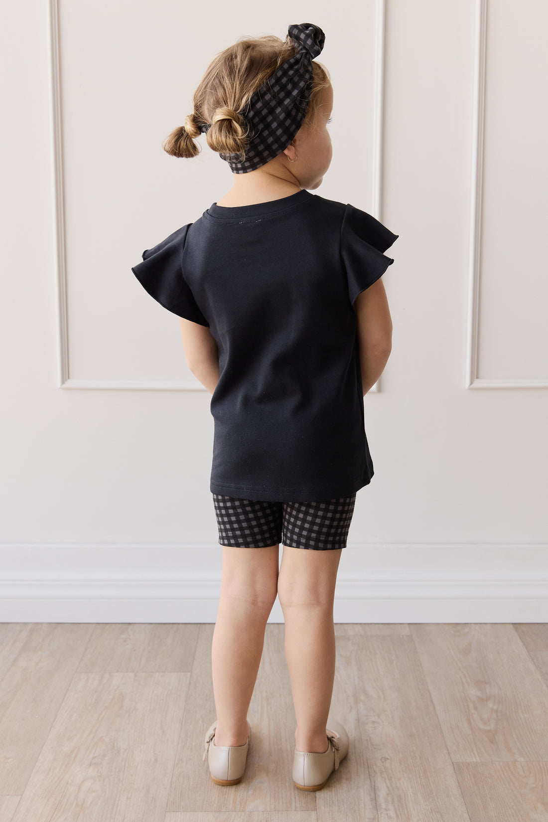 Pima Cotton Ruby Top - Black Bean Childrens Top from Jamie Kay NZ