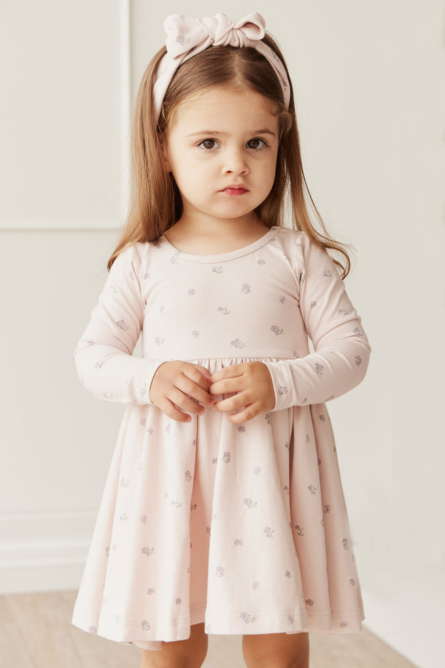 Organic Cotton Tallulah Dress - Meredith Violet Childrens Dress from Jamie Kay NZ