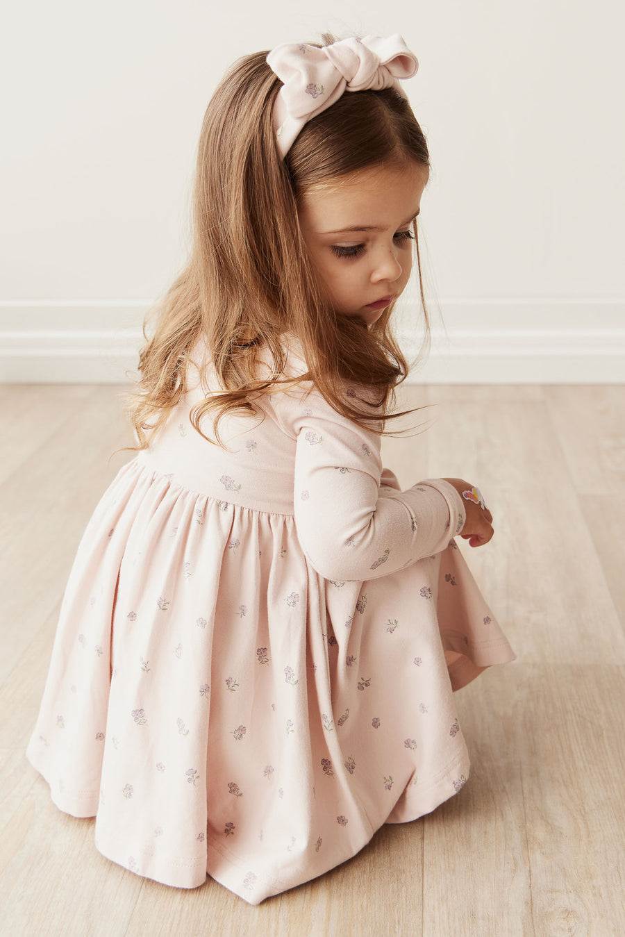 Organic Cotton Tallulah Dress - Meredith Violet Childrens Dress from Jamie Kay NZ