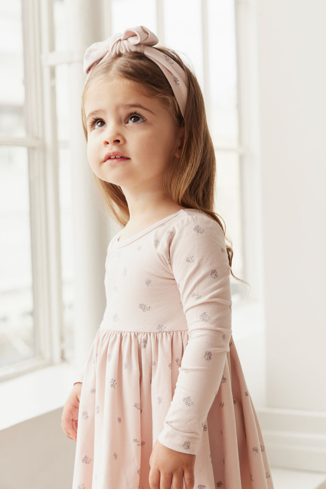 Organic Cotton Tallulah Dress - Meredith Violet Childrens Dress from Jamie Kay NZ