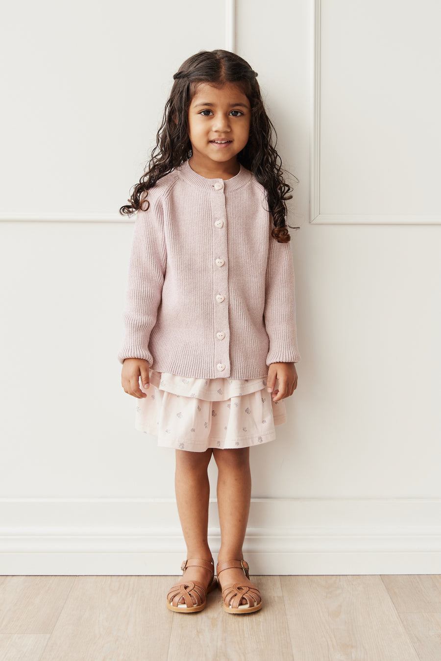 Organic Cotton Ruby Skirt - Meredith Violet Childrens Skirt from Jamie Kay NZ