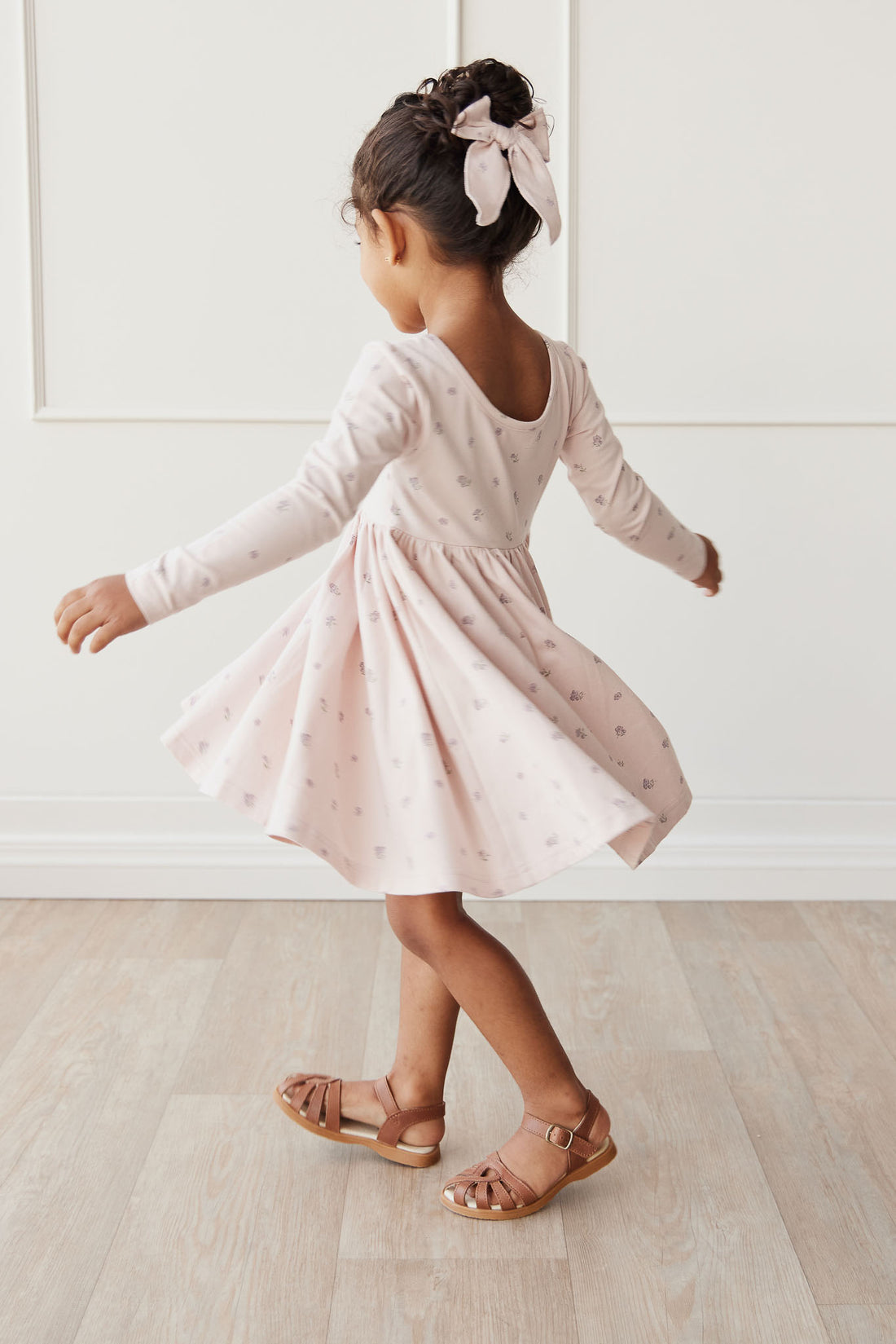 Organic Cotton Tallulah Dress - Meredith Violet Childrens Dress from Jamie Kay NZ