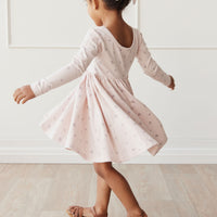 Organic Cotton Tallulah Dress - Meredith Violet Childrens Dress from Jamie Kay NZ