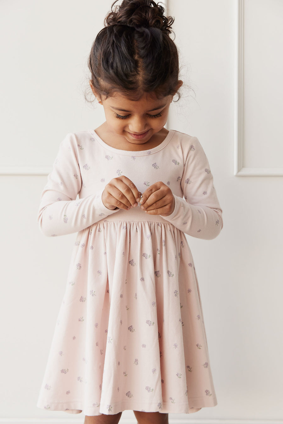 Organic Cotton Tallulah Dress - Meredith Violet Childrens Dress from Jamie Kay NZ