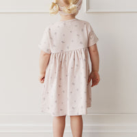 Organic Cotton Lola Dress - Meredith Violet Childrens Dress from Jamie Kay NZ